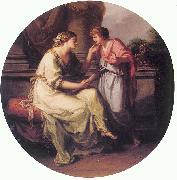 Angelica Kauffmann Papirius Pratextatus Entreated by his Mother to Disclose the Secrets of the Deliberations of the Rom France oil painting reproduction